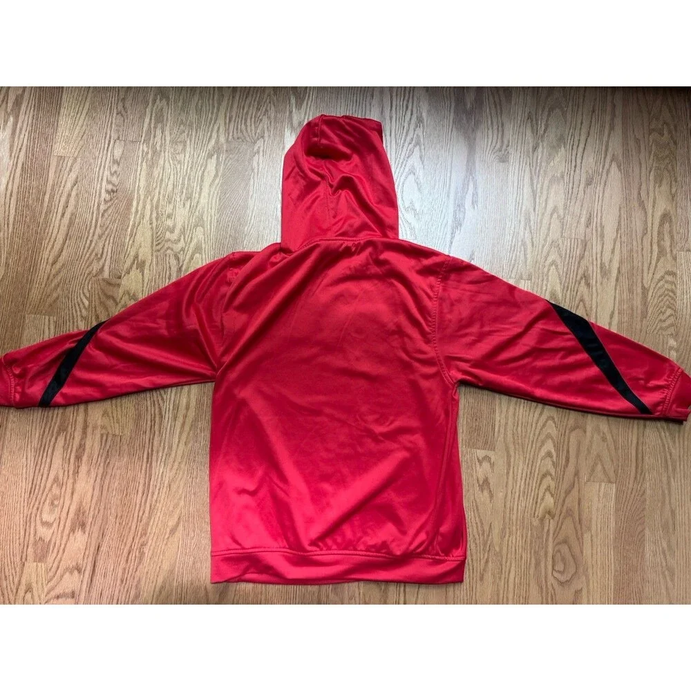 Chicago Bulls Hoodie NBA Licensed Kids Youth Size XL (16/18) Red & Black‎